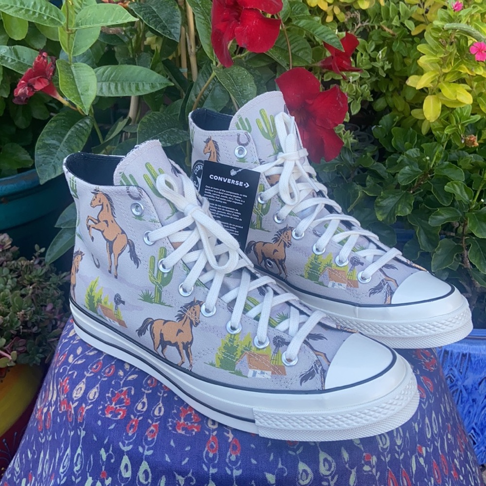 New Western Style men's Chuck 70 Hi Top Sneakers - Picture 11 of 15